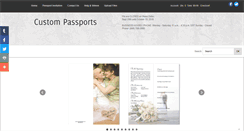 Desktop Screenshot of custompassports.com