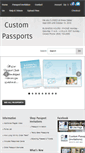 Mobile Screenshot of custompassports.com